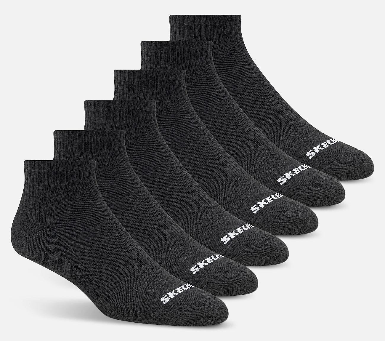 6 pakkauksen Core Quarter-sukat
