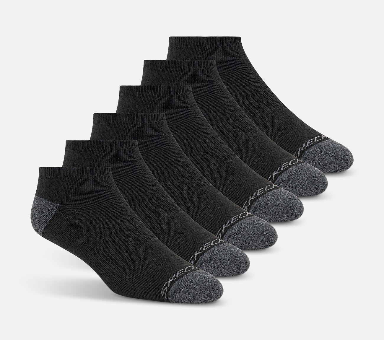 6 Pack Walking Low Cut Socks