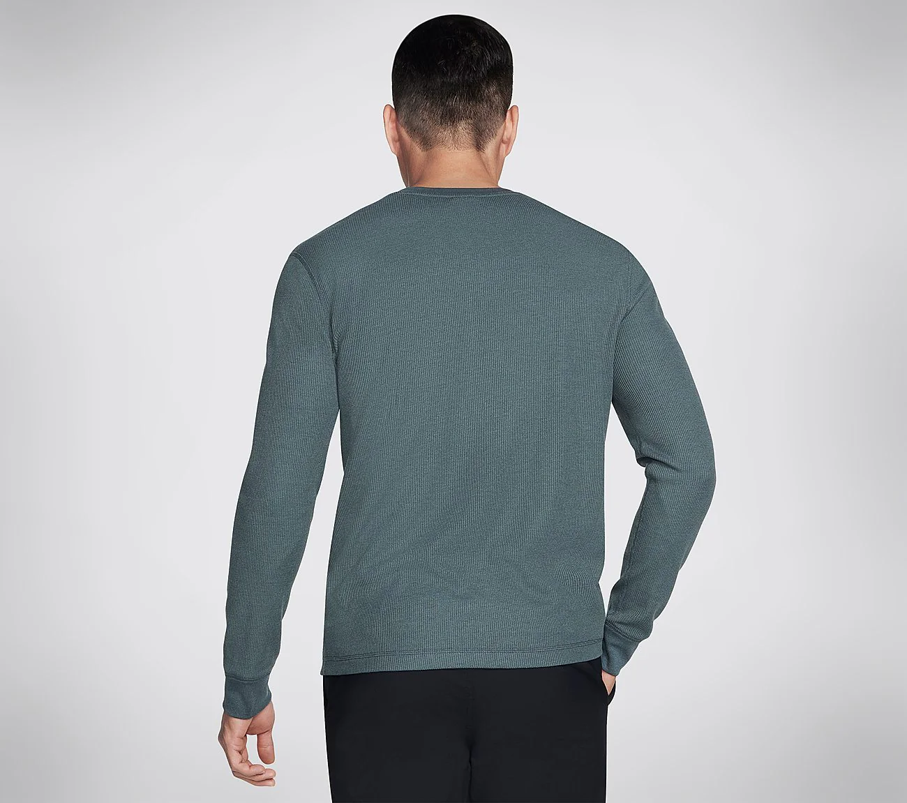 GO KNIT Waffle Henley - Image 2