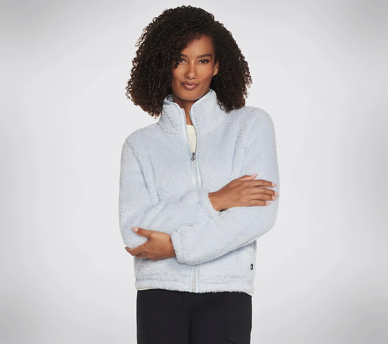 GO SNUGGLE Shine Sherpa Jacket - Image 4