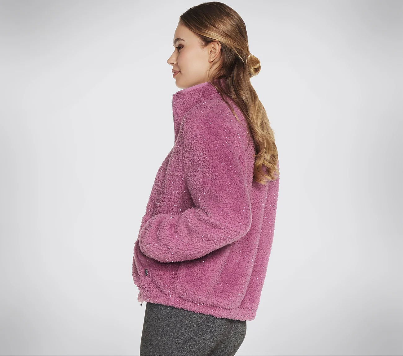 GO SNUGGLE Shine Sherpa Jacket - Image 4