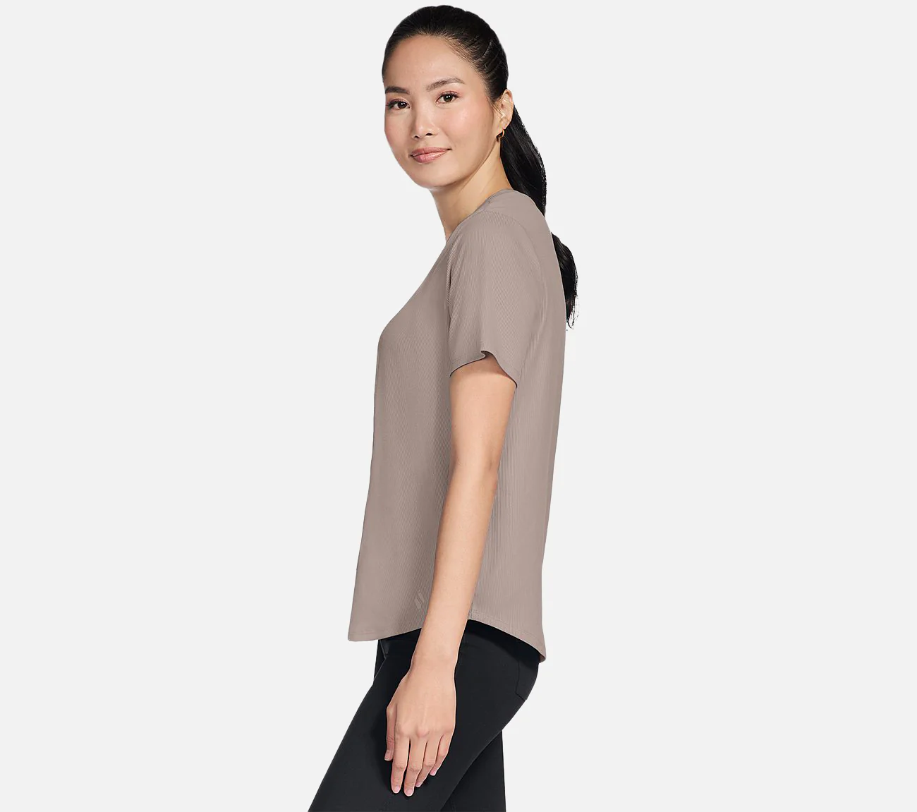 GO WALK Luxe Rib Tee - Image 2