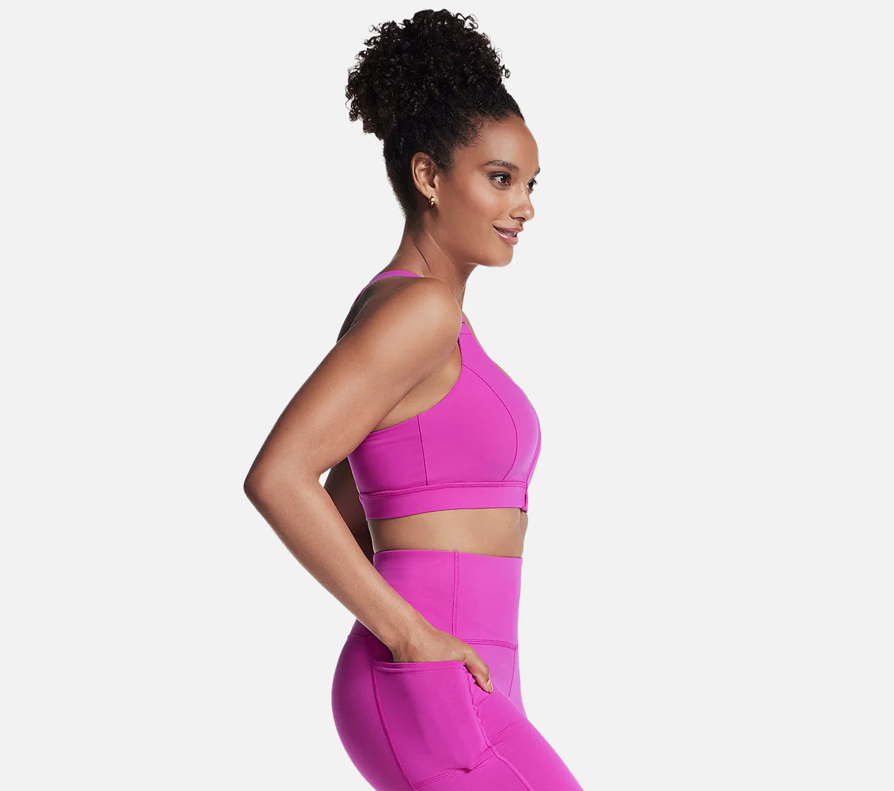 GO WALK Zip Front Bra - Image 4