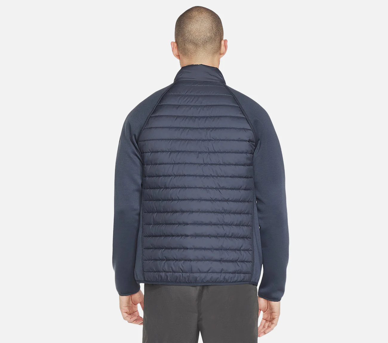 Hoodless Hoodies Cozy Fit Hybrid Jacket - Image 2