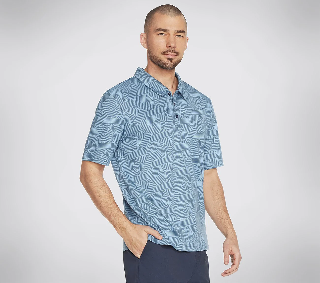 Off Duty Linear Polo - Image 3