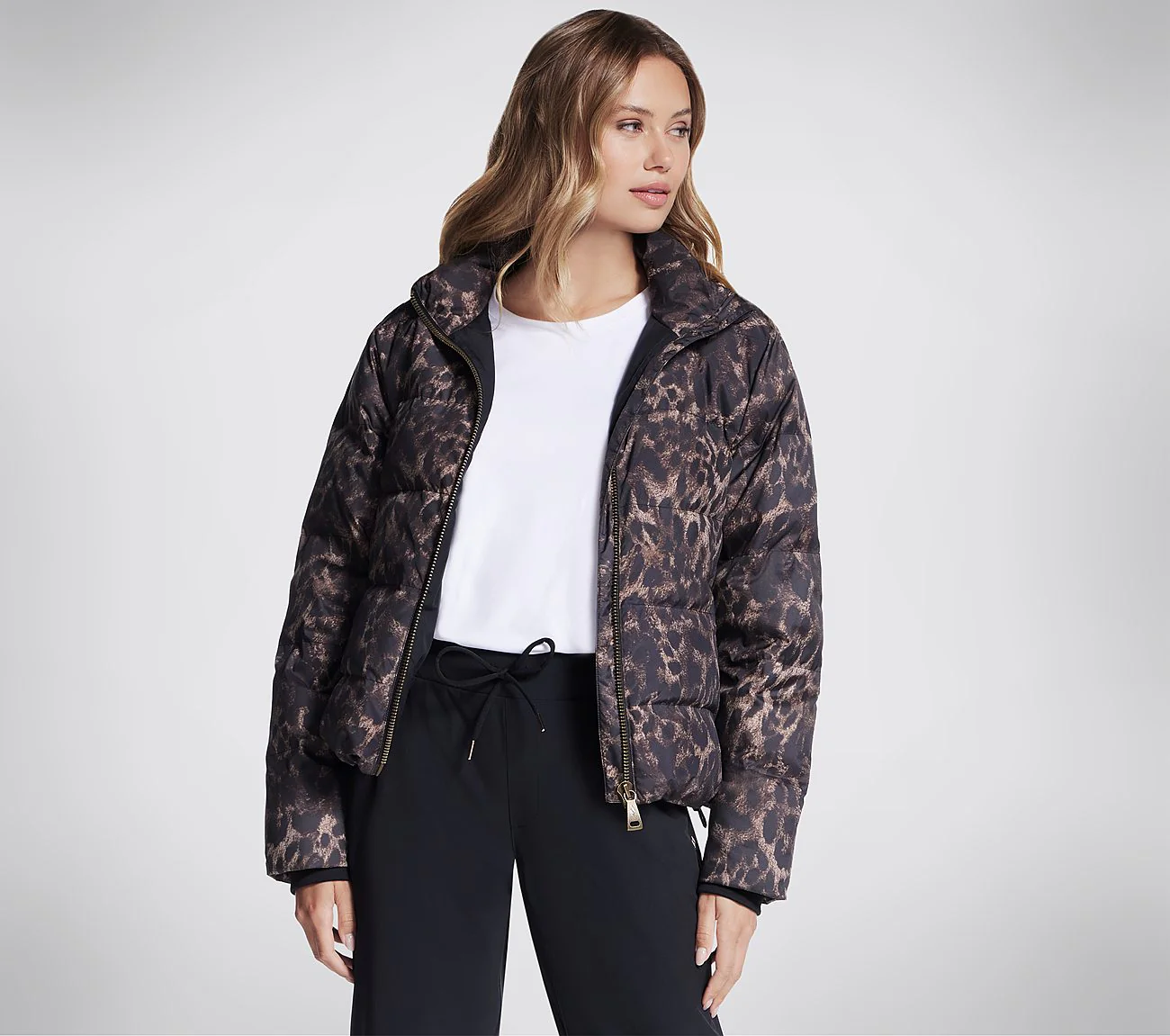 Printed GO SHIELD Shine Jacket