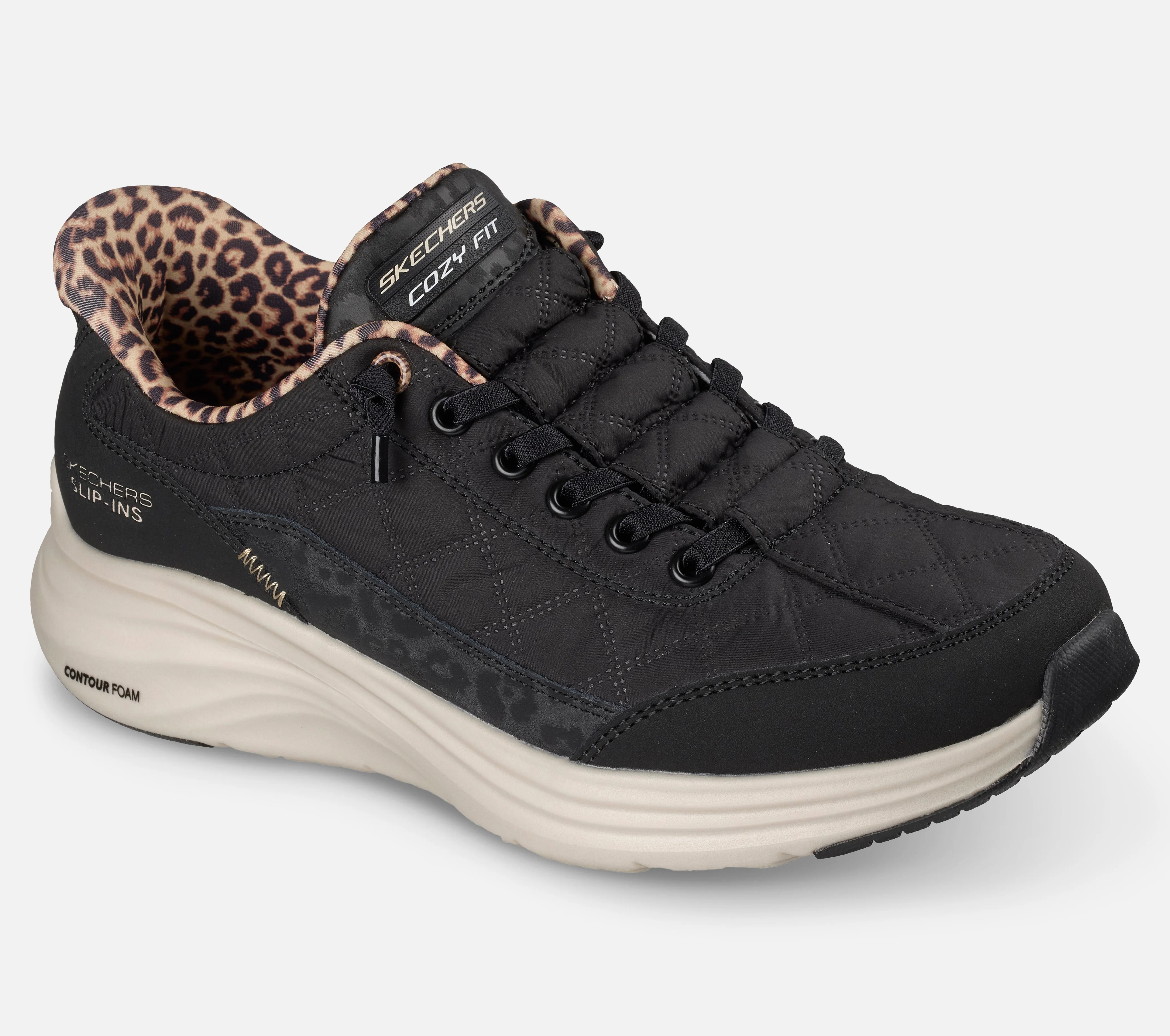 Slip-ins: Contour Foam – Cozy Fit Leopard Dream - Image 5