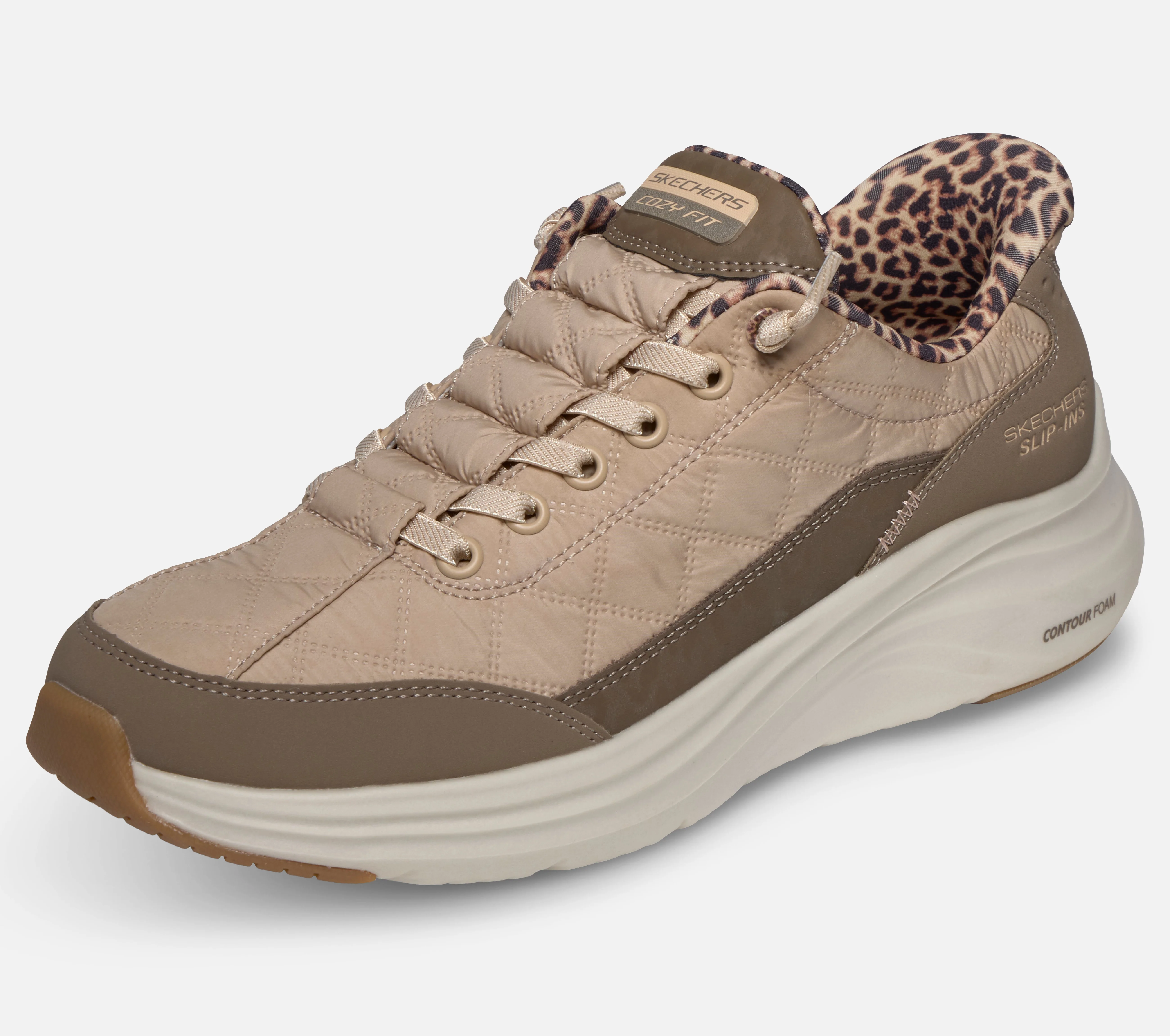 Slip-ins: Contour Foam – Cozy Fit Leopard Dream - Image 6