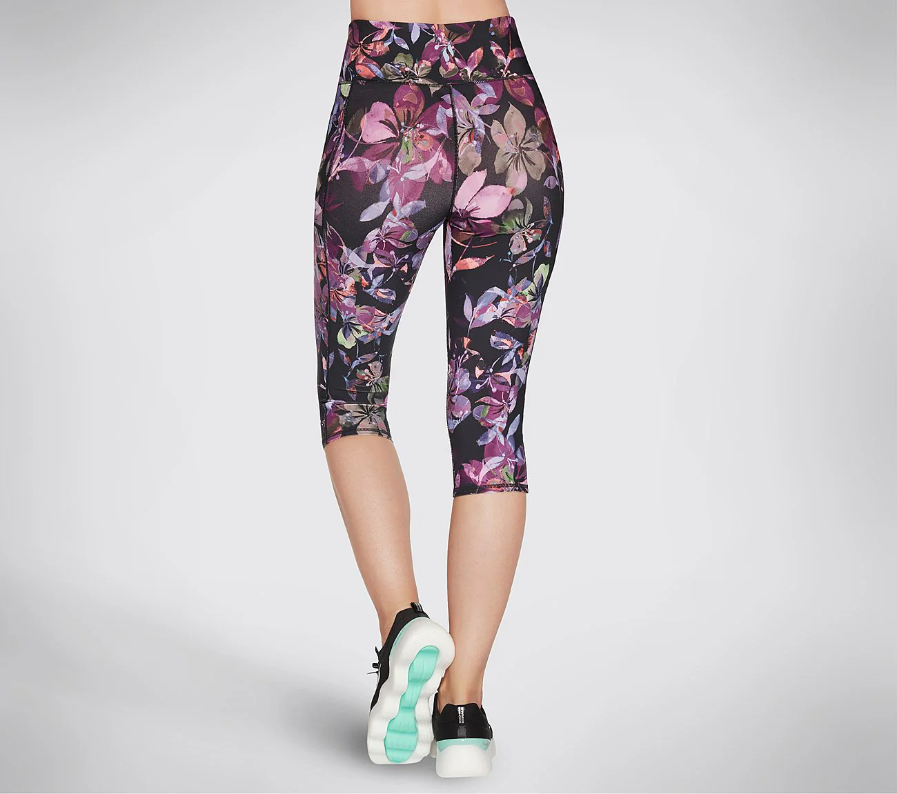 The GO Flex Ultraviolet Capri Leggins - Image 2