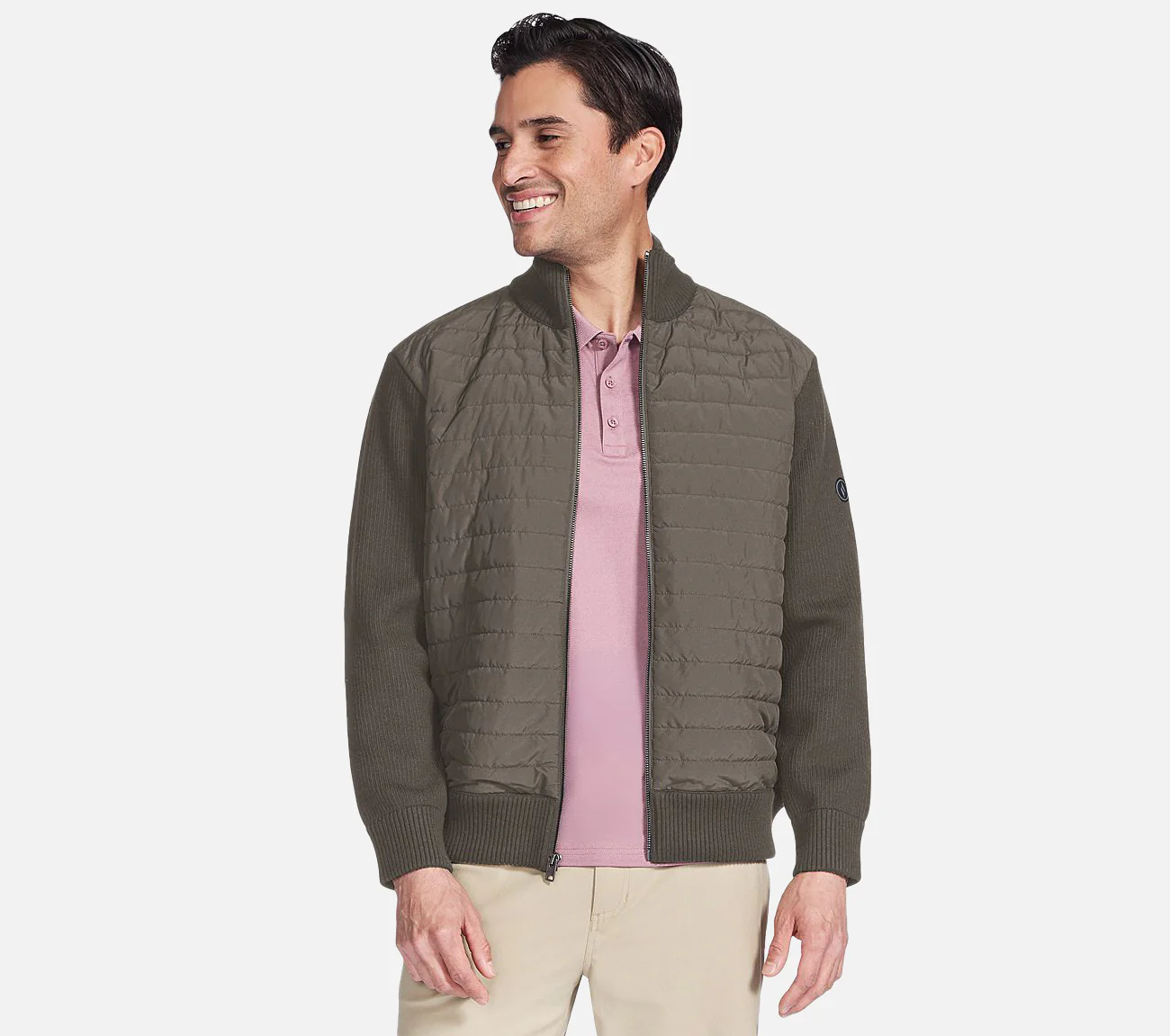 The Hoodless Hoodie - Knit Hybrid Jacket - Image 2